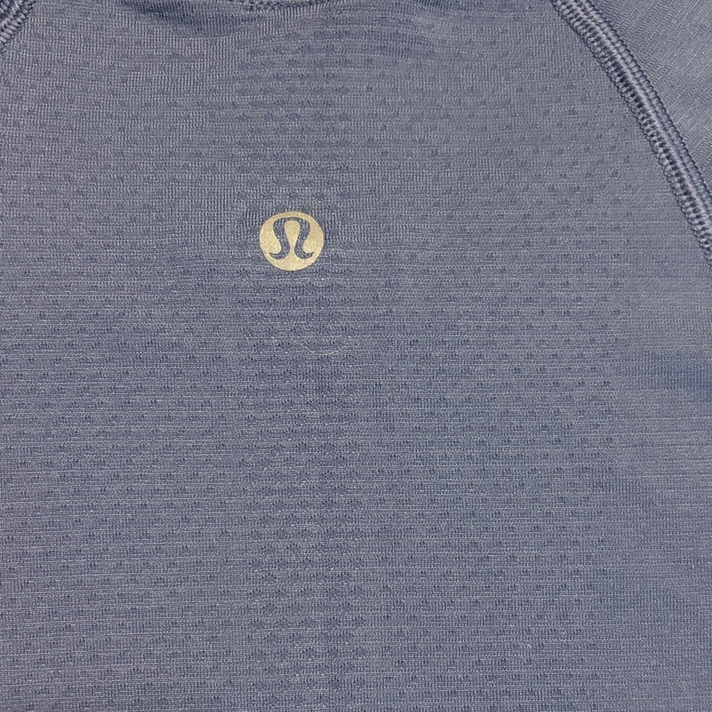 lululemon athletica Long Sleeve Tee in Slate Blue - Picture 2 of 2